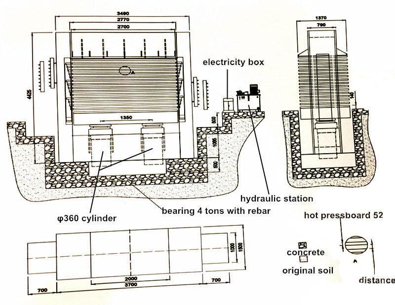 Welding Frame Woodworking Machinery Veneer Hot Press Machine for Plywood Making