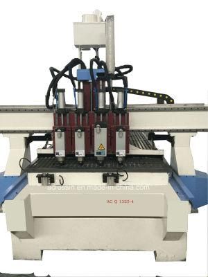 Woodworking Machinery CNC Router Cutting Machine with Rotary for Engraving Door, Furniture