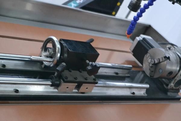 Portable Mini 4axis 1.5kw Water Cooling Spindle 6060 6090 1212 CNC Router Engraving Machine for Sale