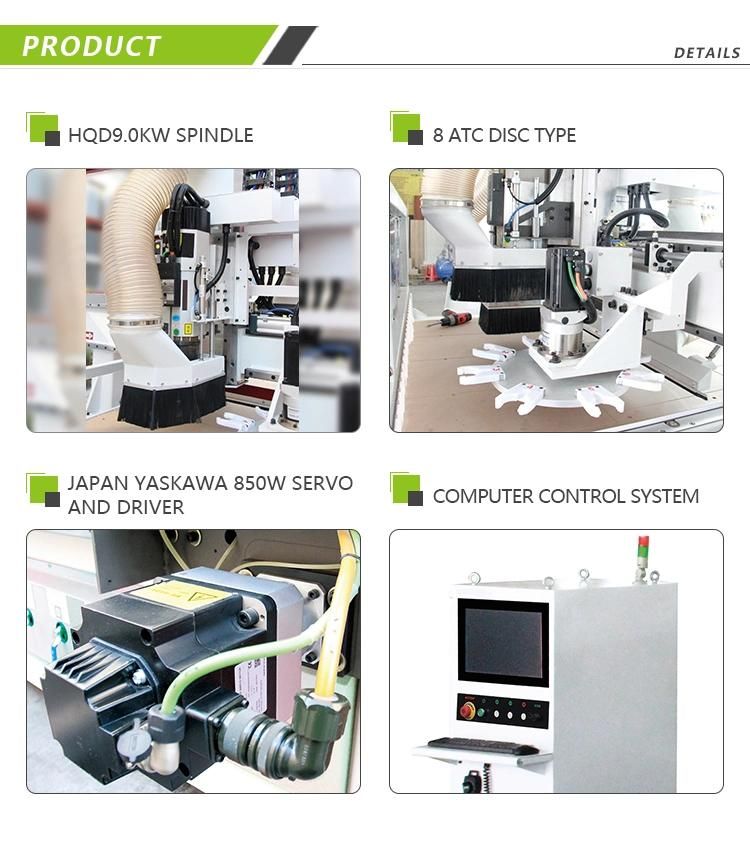 High-Quality Woodworking High Quality Wood CNC Router