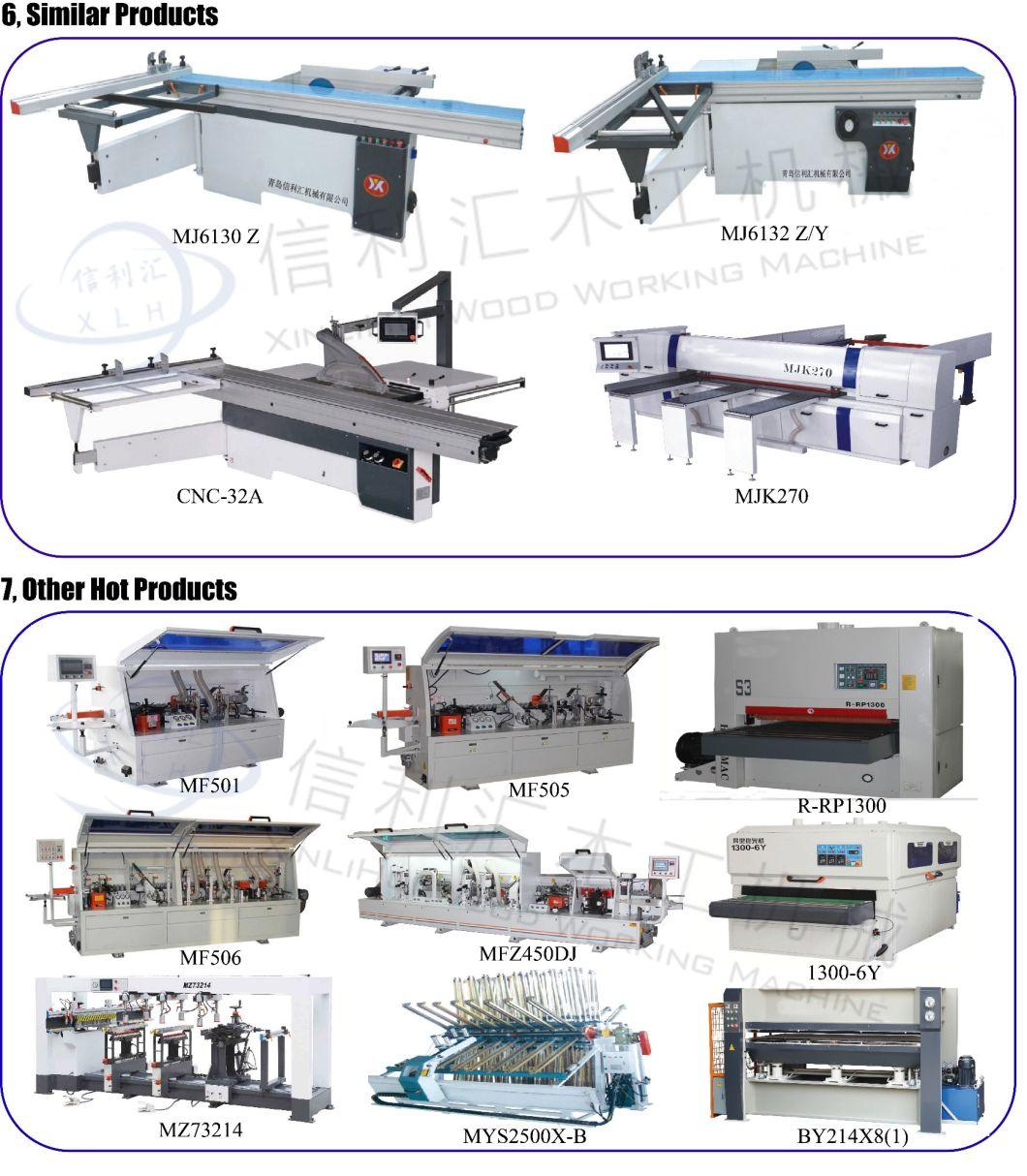 Numerical Controlled Panel Saw Machine with Touch Screen Easy Operation/ Sierra Circular De Mesa Timber Processing Machine Saw with Roller Rail Sliding Table