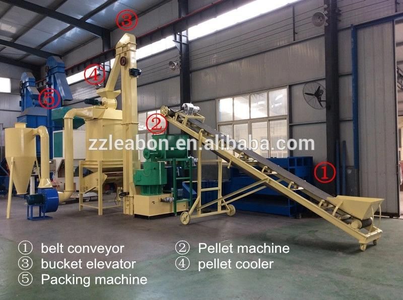 Flat Die 380V Sawdust Pellet Machine Wood Pellet Mill with CE Certification