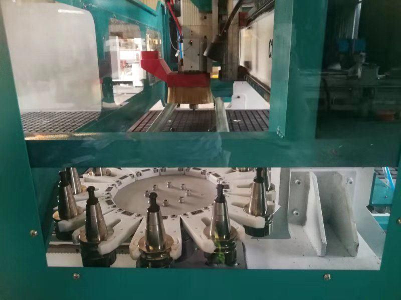 2000X3000mm Auto Feeding Loading Unloading Wood CNC Production Line Working CNC Router