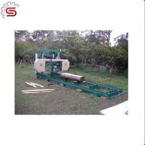 Timber Cutting Horizontal Portable Wood Cutting Band Machine Sawmill for Sale