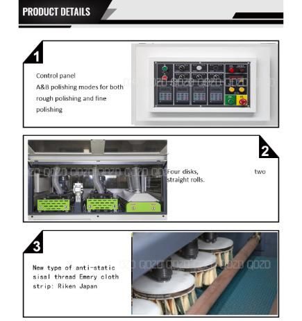 Automatic Sander Polishing Machine for Cabinet Doors and Windows Polishing