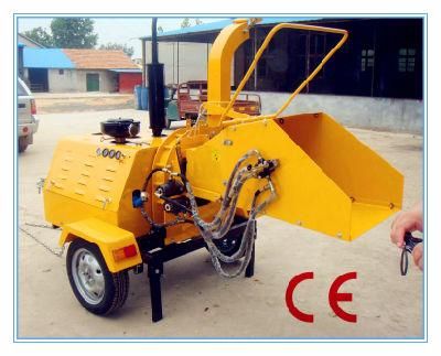 Ce Certificate 40HP Diesel Wood Chipper (WC-40/TH-40) , Hydraulic Feeding, 360 Degree Output