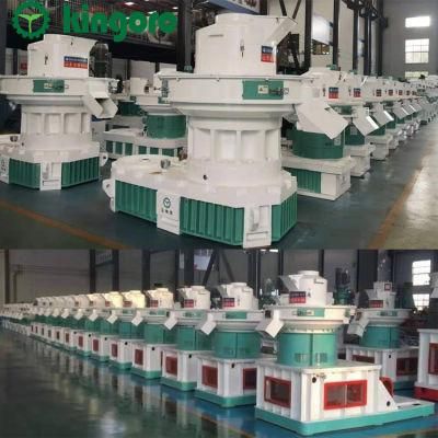 Double Layers Ring Die Biomass Wood Straw Pelletizer