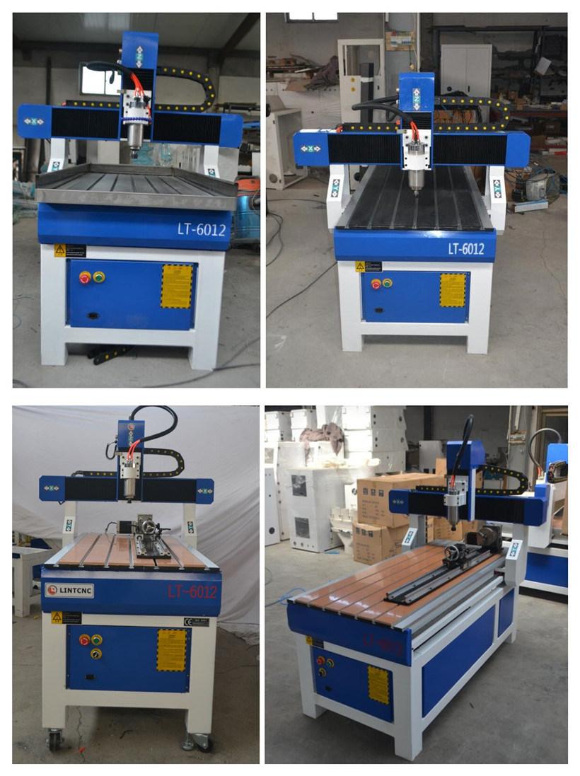 6012 4 Axis CNC Router Round Wood Working Machine with Rotary Attachment