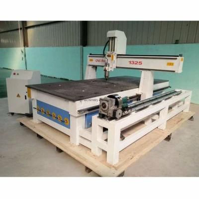 High Quality 1325 Woodworking CNC Router with Rotary Axis