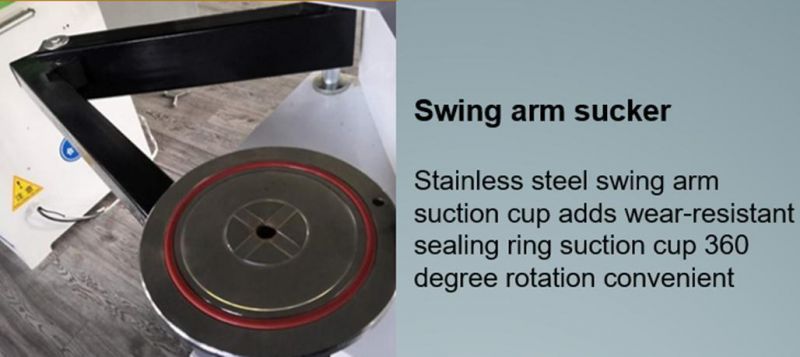 Woodworking Portable PVC Wood Manual Curved Straight Line Rocker Edge Banding Machine