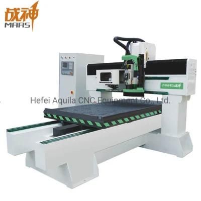 Ball Screw High Accuracy Woodworking CNC Router Machine Used for Making Advertisement Board