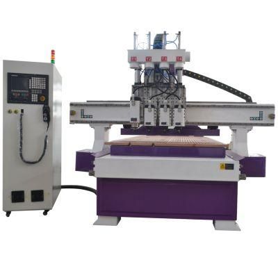 4 Axis T-Slot Table Wood Carving Machine 6090 1212 1224 1325 CNC Router Machine
