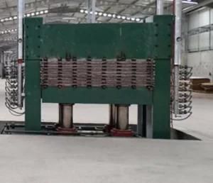 Woodworking 800ton Plywood Hot Press Machine 15 Openings