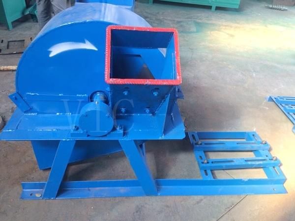 Diesel engine driven 4tph wood shredder wood crusher machine