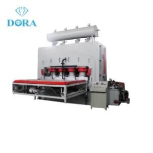 Short Cycle MDF Melamine Laminate Hot Press Machine