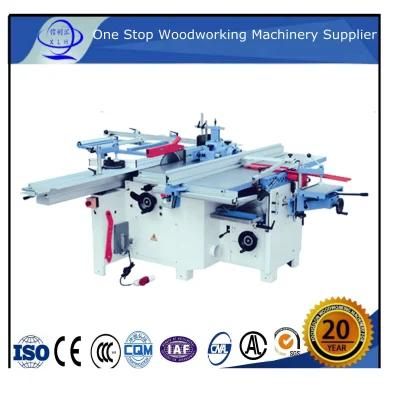 Planning/ Sawing/ Thicknessing/ Milling /Mortising 5 Functions Wood Working Combination Machine for Homemaker and DIY 7 Functionnal Wood Machine