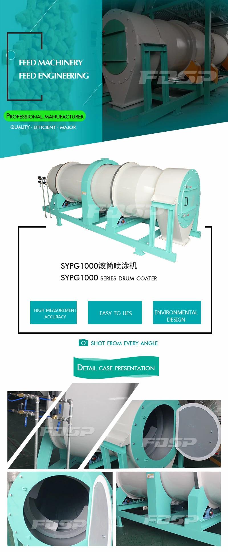 Roller Type Liquid Coater Oil Coating Machine for Floating Fish Feed