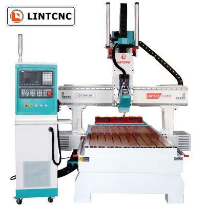 3D Model Foam Model Making 1325 1530 2030 Atc Auto Tool Change CNC Router 4 Axis 180 Degree Rotary Wood Router