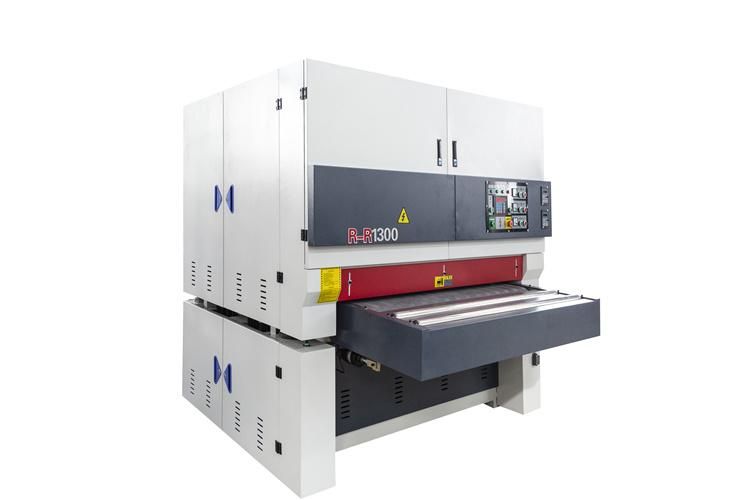 Upper Body Lift Wide Belt Sander for UV Line