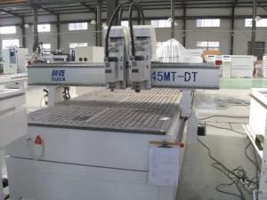 3 Axis Simultaneous Wood Working Machine 3 Head Wood CNC Router with High Quality