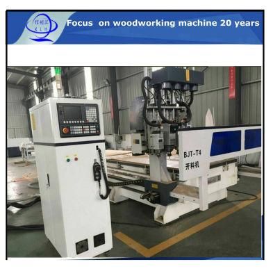 China Rotary 4th Axis Wood Door Engraving Aluminum Window Milling CNC Router Cutting Machine for Wooden Door Design
