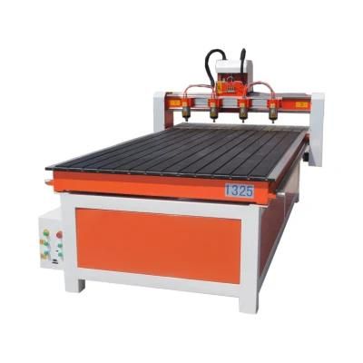 1325 High Precision Cutting Wood/Metal/Acrylic/PVC Hyrid Servo Drive Double Screw Engraving CNC Router