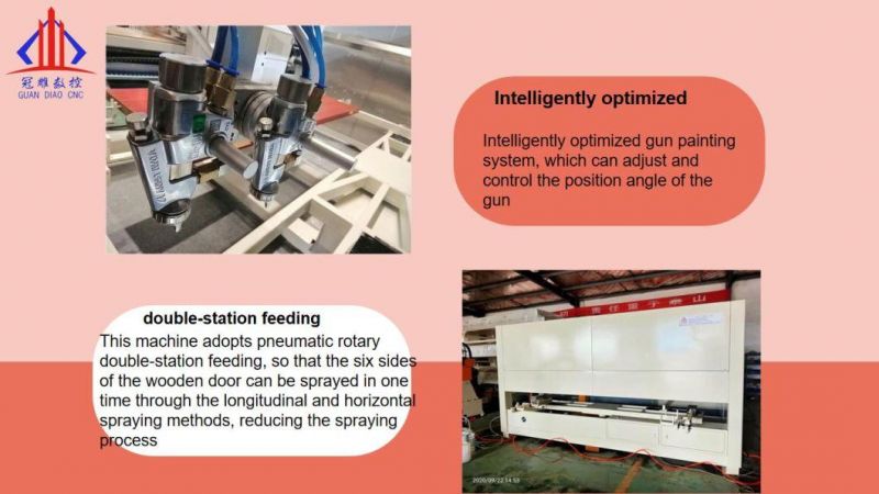 Automatic Painting Double Shaft up and Down Reciprocating Spraying Machine