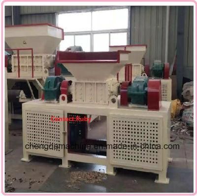 Plastic Rubber Wood Shredder Machine