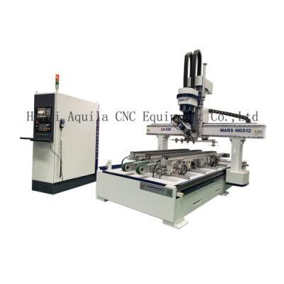 High Efficiency High Procision 5 Axis CNC Router Machine for Wooden Doors