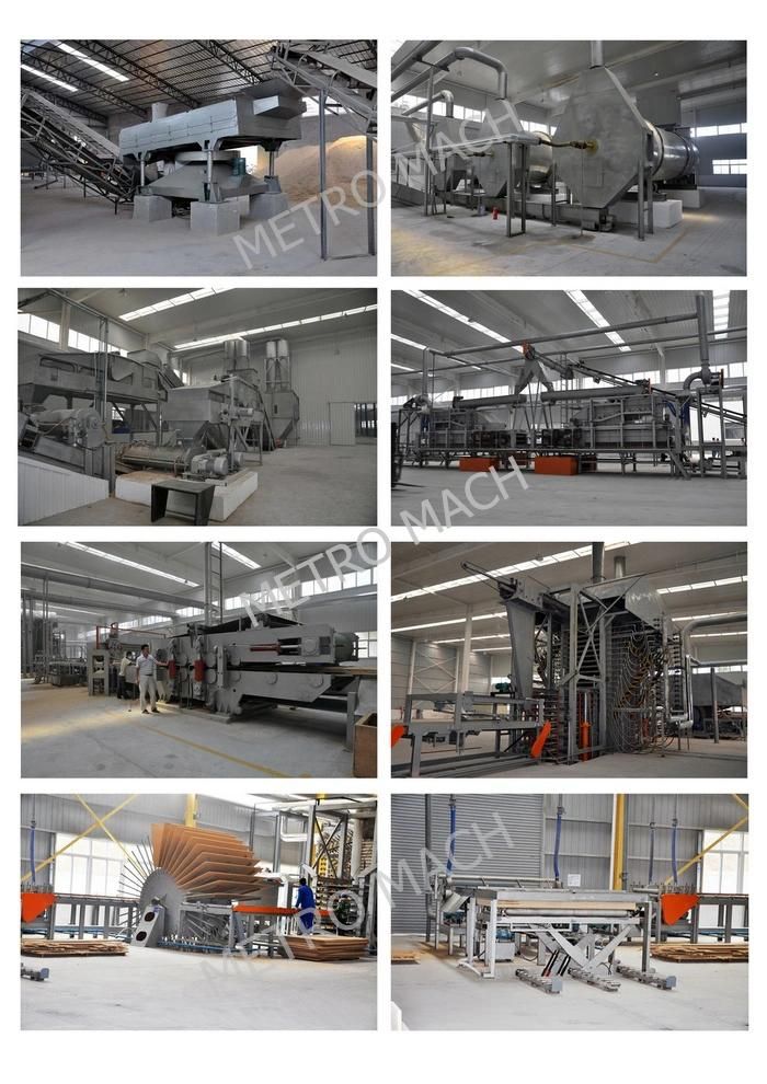 Complete Automatic Particle Board Production Line with Multi-Opening Hot Press