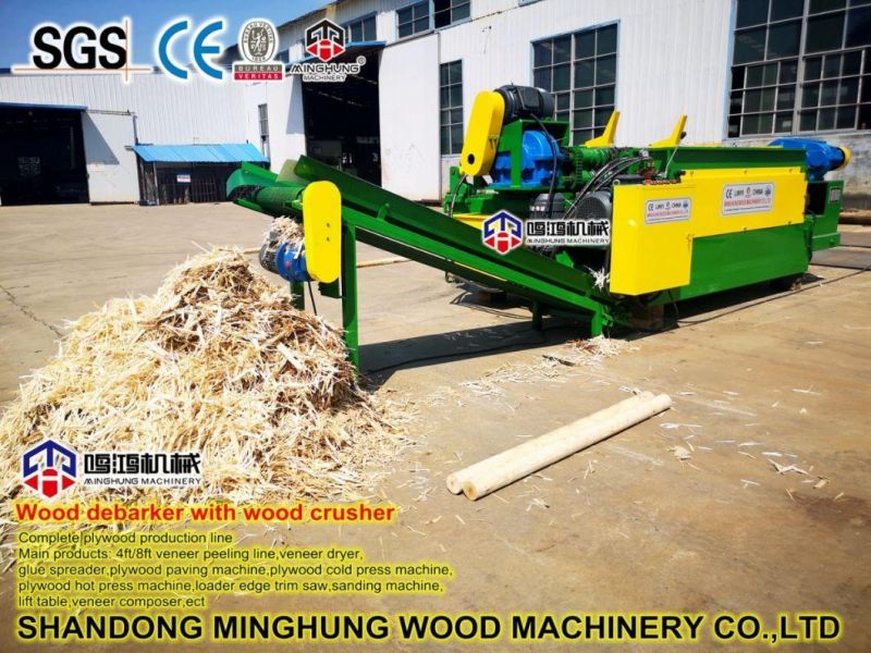 Wood Papel Log Debarking Machine