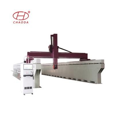 Large Gantry 5 Axis Atc CNC Router Machine to Make Wood Foam Sculpture Mould