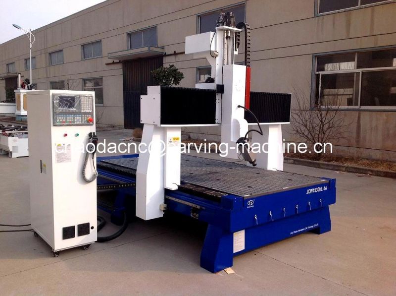 CNC Router with 4 Axis 180 Degree for 3D Carving