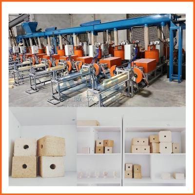 Fully Automatic Wood Sawdust Block Making Line Complete Production Line