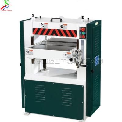 Full Automatic High Speed Heavy Duty Press Wood Planer Woodworking Knife Planer Helical Head Double Sided Thickness Wood Planer