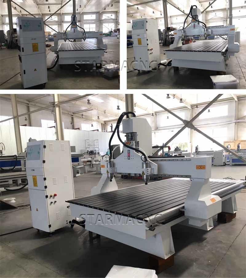 T Structure Richauto System 1300*2500mm CNC Engraving Cutting Machine for MDF