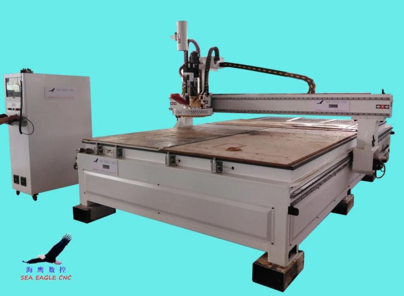 3 Heads Pneumatic Woodworking CNC Machine