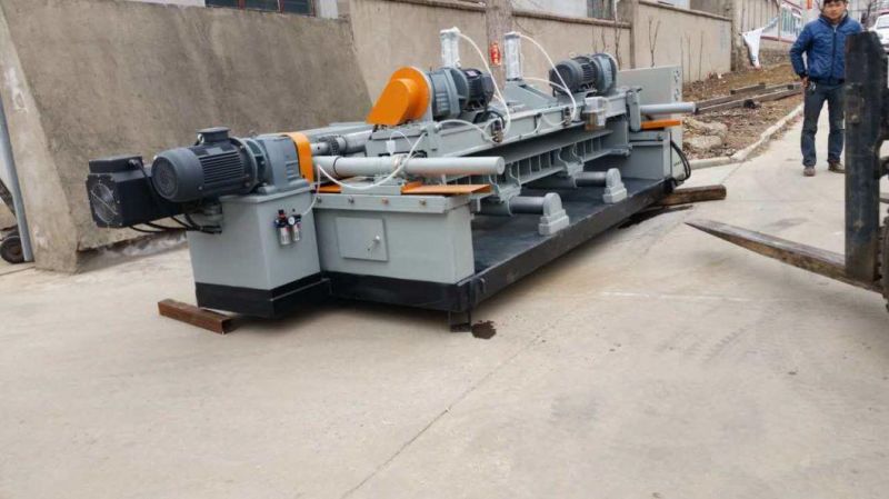 Woodworking 8 Feet Log Veneer Peeling Peeler Machine