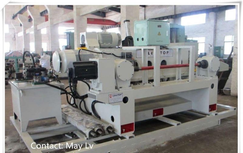 Automatic CNC Wood Veneer Peeling Lathe Cast Iron Body Peeling Machine