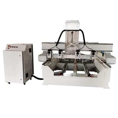 4 Axis 8 Spindles Motor CNC Router Engraver Machine