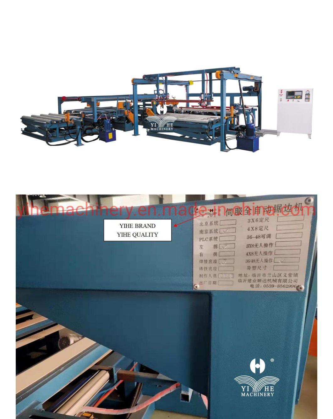 Plywood Double Sizer Dd Saw Edge Trimming Saw Machine for Plywood Edge Cutting 2019