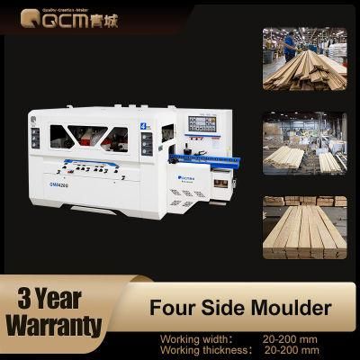 QMB420G 4 Side Wood Moulder Planer Woodworking Machinery Made In China Factory Manufacture Supplier Spindle Thicknesser Wood Planer Machine