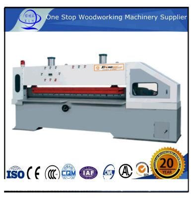 Woodwork Machinery Pneumatic Venner Clipper/ Automatic Veneer Clipper Veneer Guillotine Cutter with Single Knife