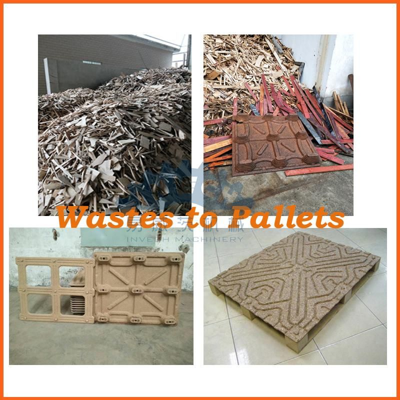 Wood Sawdust Compressed Pallet Production Line