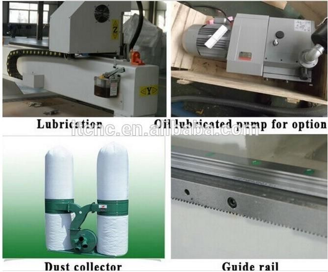 Double Spindles Wood Router Machine / 1325 2030 2040 1530 Furniture Making CNC Router Machine