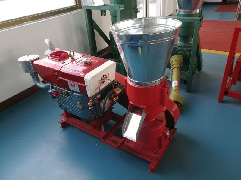 Animal Feed Pellet Making Machine with Diesel Engine