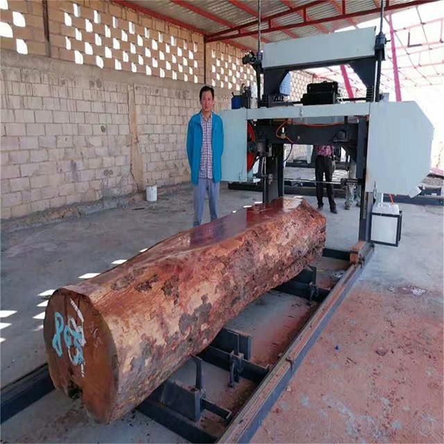 Forest Machinery Portable Band Sawmill Wood Cutting Machine Horizontal Sawmill for Sale