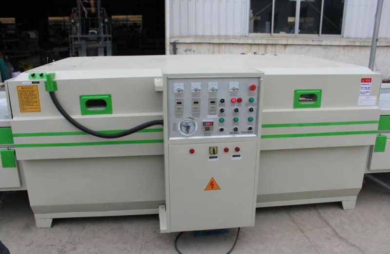 Full Automatic PVC Film Mulch Applicator Vacuum Membrane Press Machine for Wood MDF