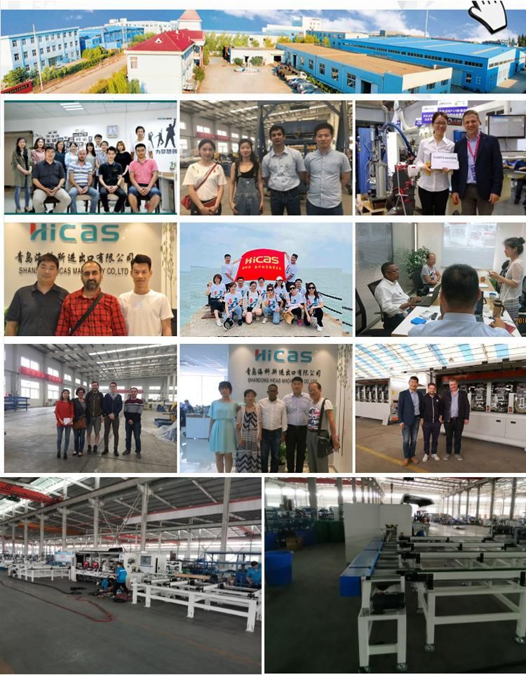 Hicas China Woodworking Floor Four Side Moulder Planer Machine