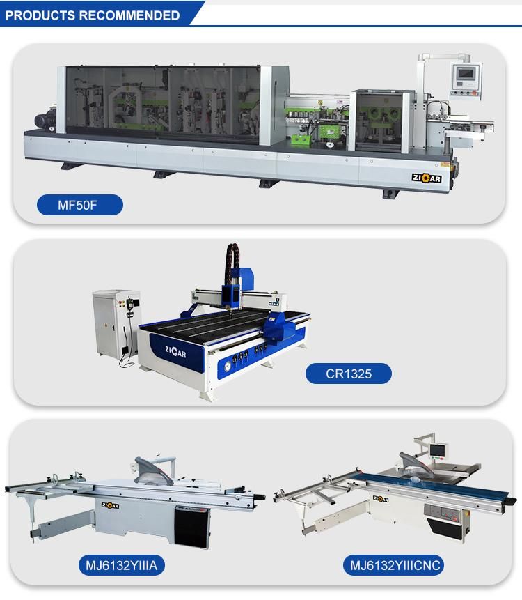 ZICAR Woodworking Machinery automatic wood cutting CNC panel saw MJ6230B